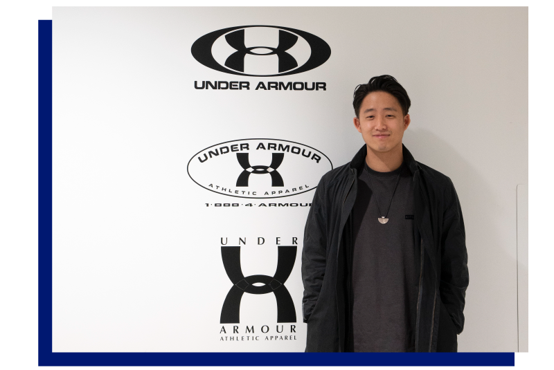 Under Armour David Chung shoe designer q and a q&A wayup internship apply rookie program design internship intern